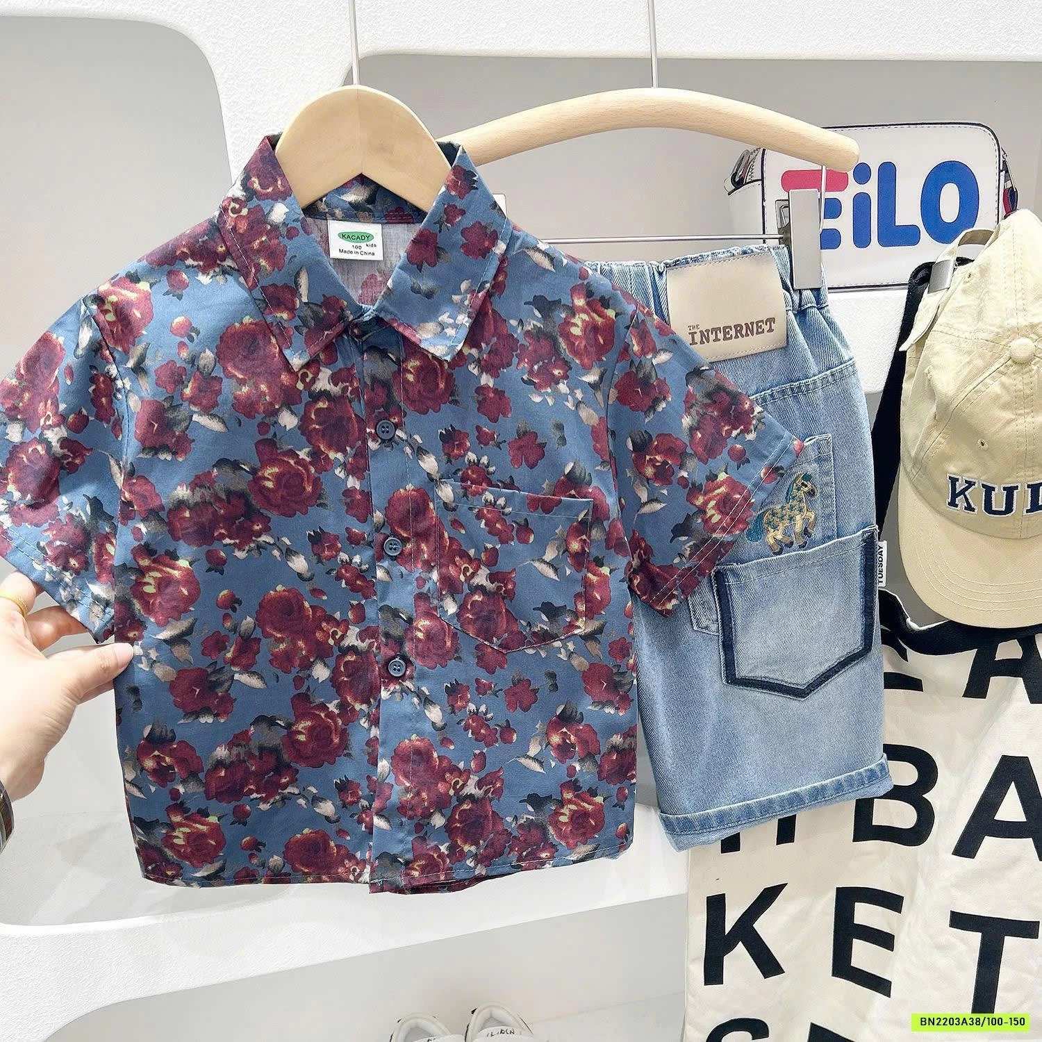 ÁO SƠ MI HOA KACADY