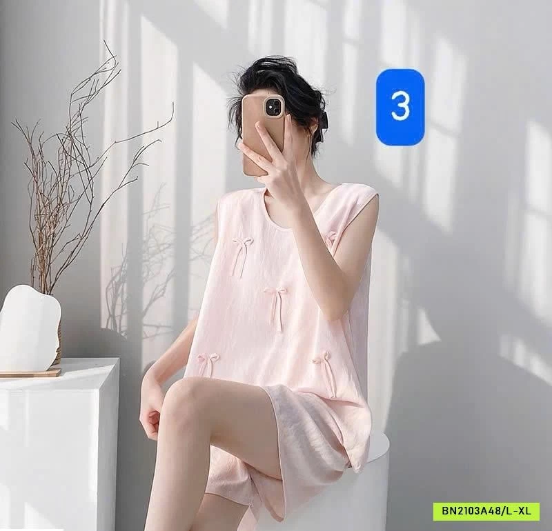 BỘ MẶC NHÀ NƠ XINH NHẸ NHÀNG