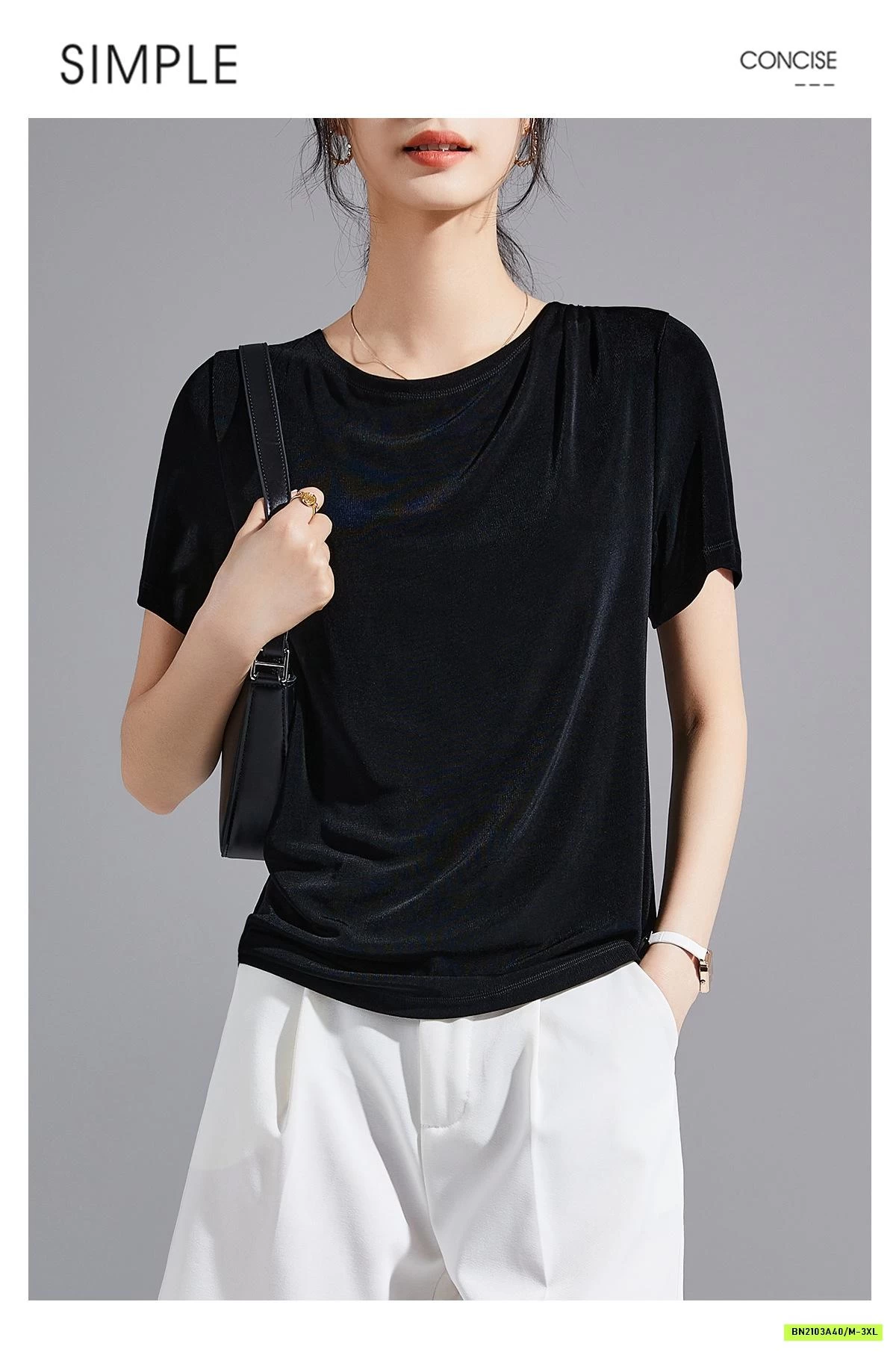 ÁO THUN LỤA DỆT CAO CẤP