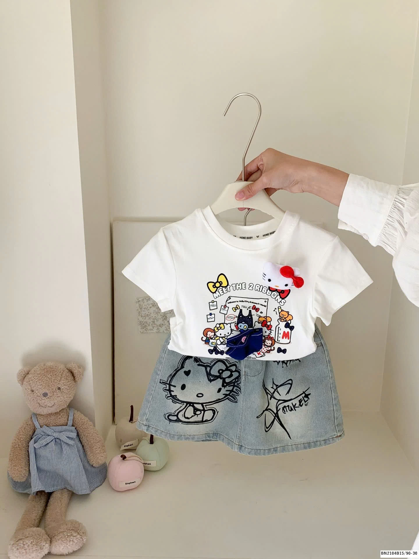 SÉT ÁO KITTY MIX CV JEANS