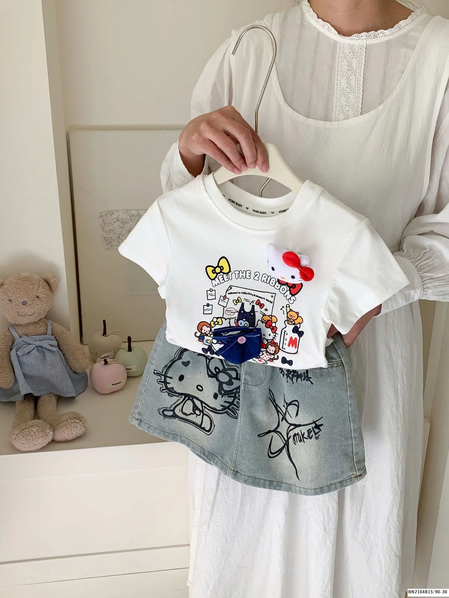 SÉT ÁO KITTY MIX CV JEANS