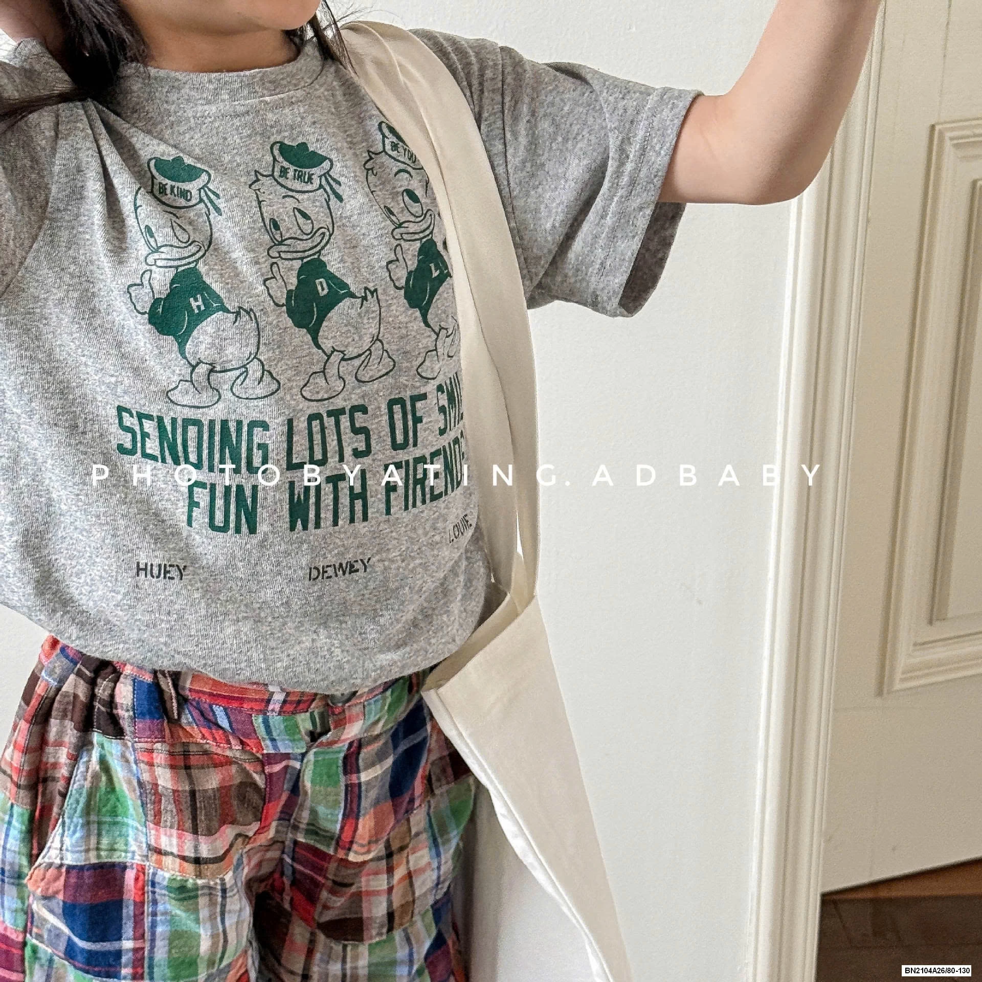 ÁO THUN GIẤY 3 CHÚ VỊT ADBABY