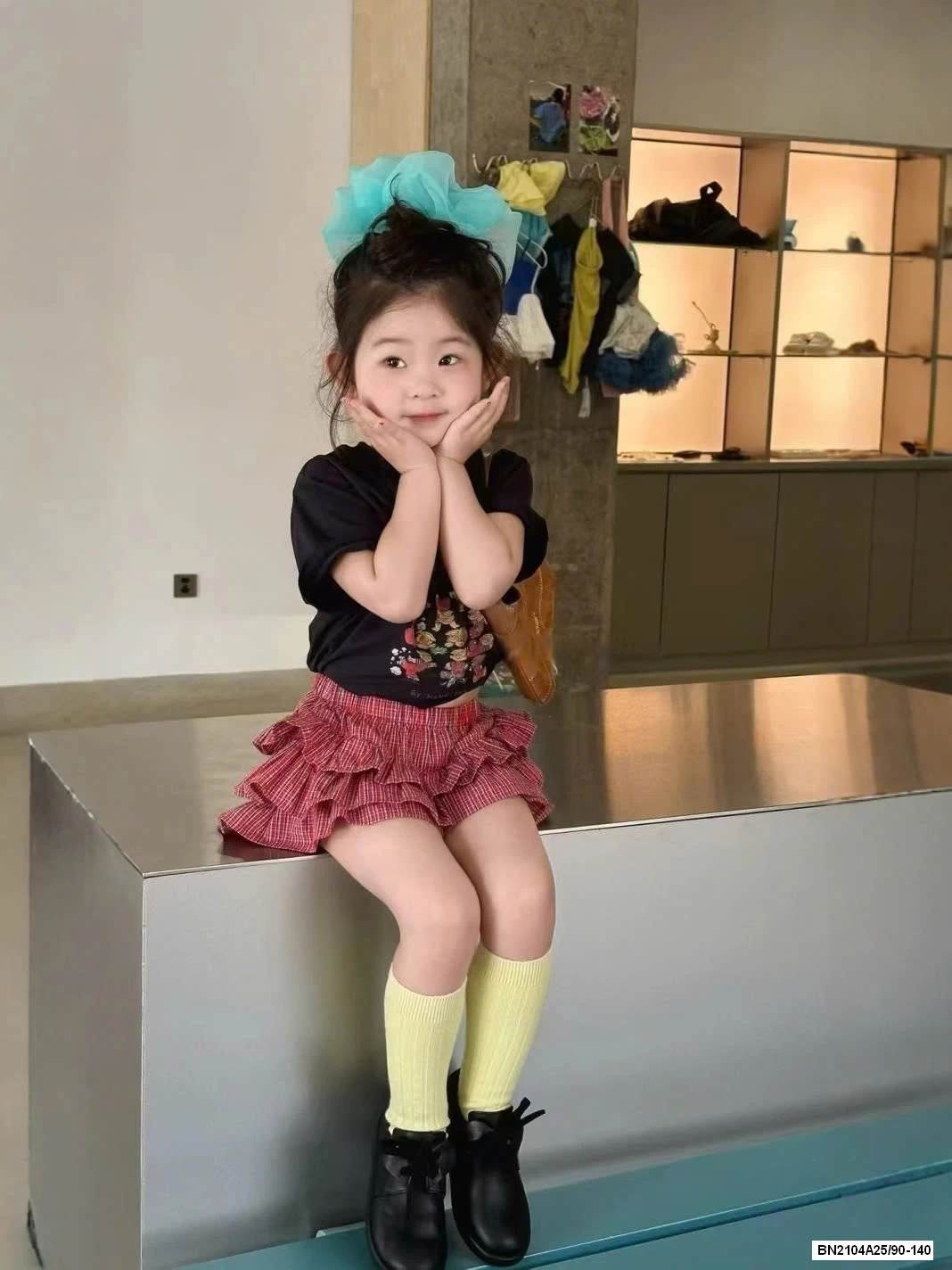 SÉT ÁO XÁM MIX CV CARO ĐỎ