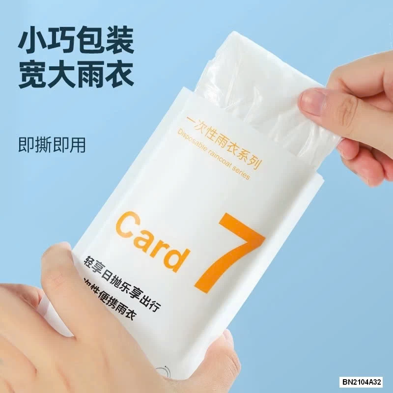 SET 7 ÁO MƯA GIẤY SIÊU DAI