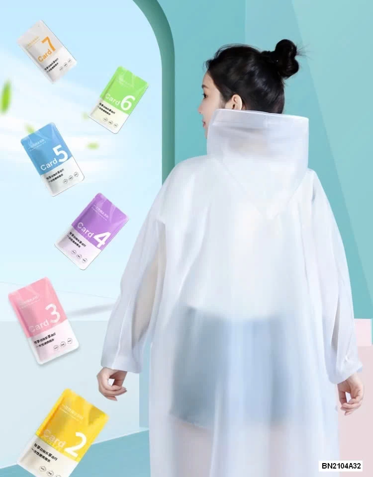 SET 7 ÁO MƯA GIẤY SIÊU DAI