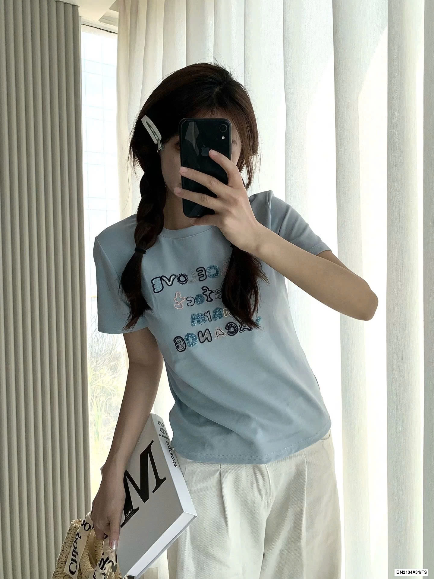 ÁO THUN THÊU CHỮ