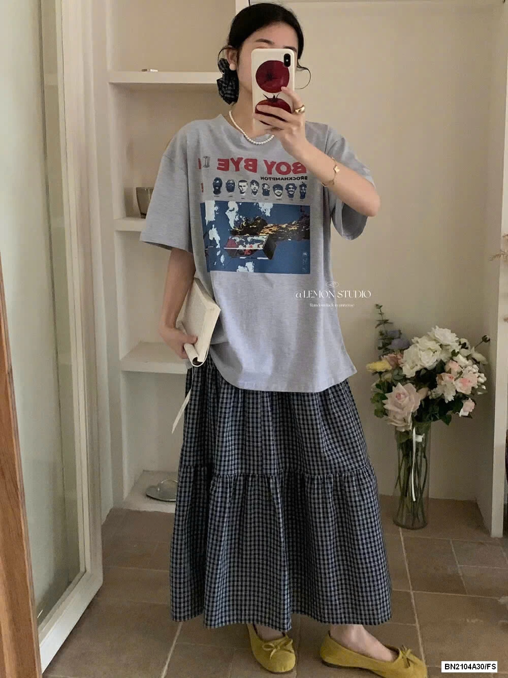 SÉT ÁO THUN MIX CV DÁNG DÀI