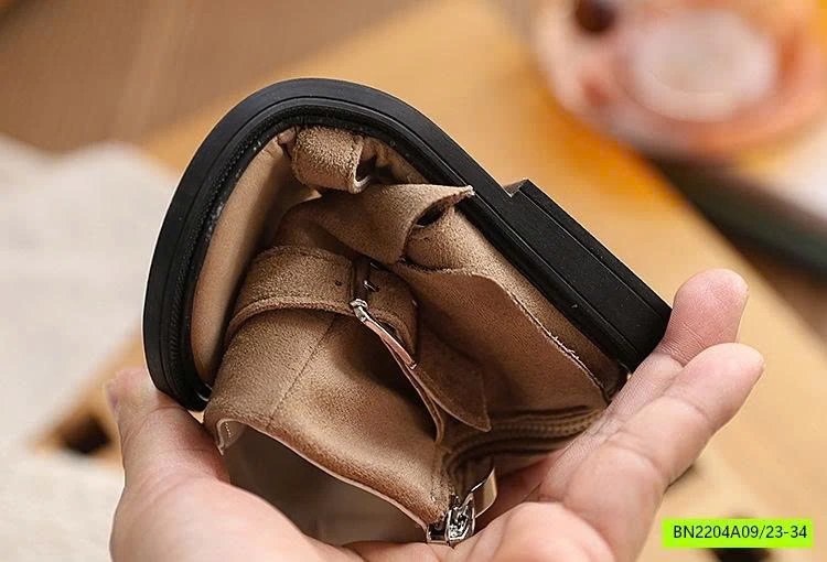 BOOT DA LỘN CỔ NGẮN XUẤT HÀN