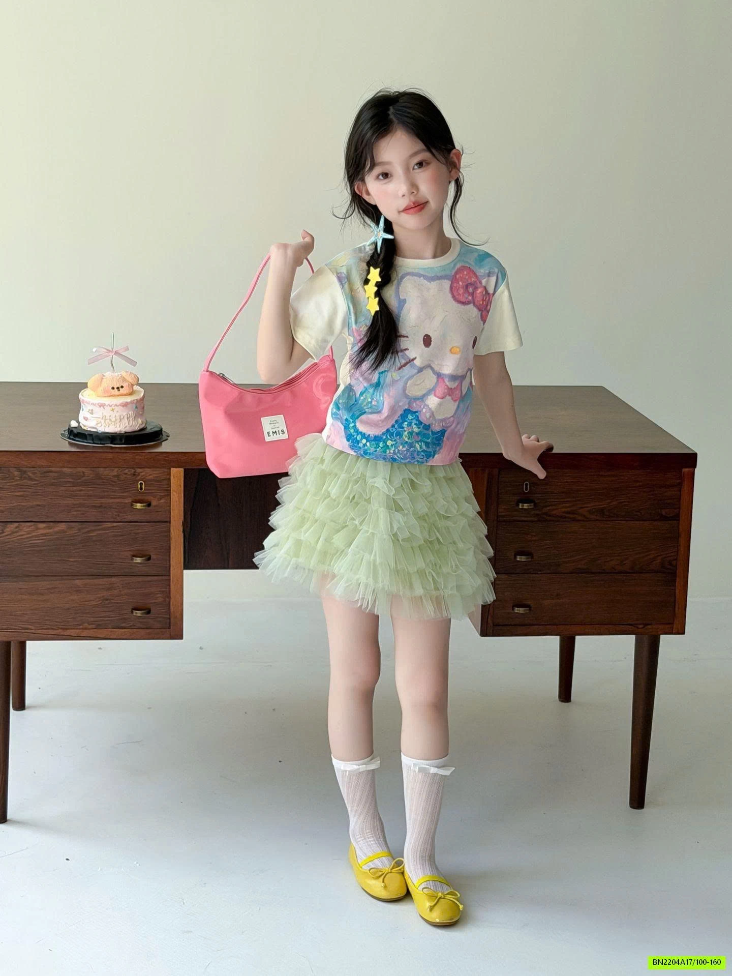 SÉT ÁO KITTY MIX CV TUTU