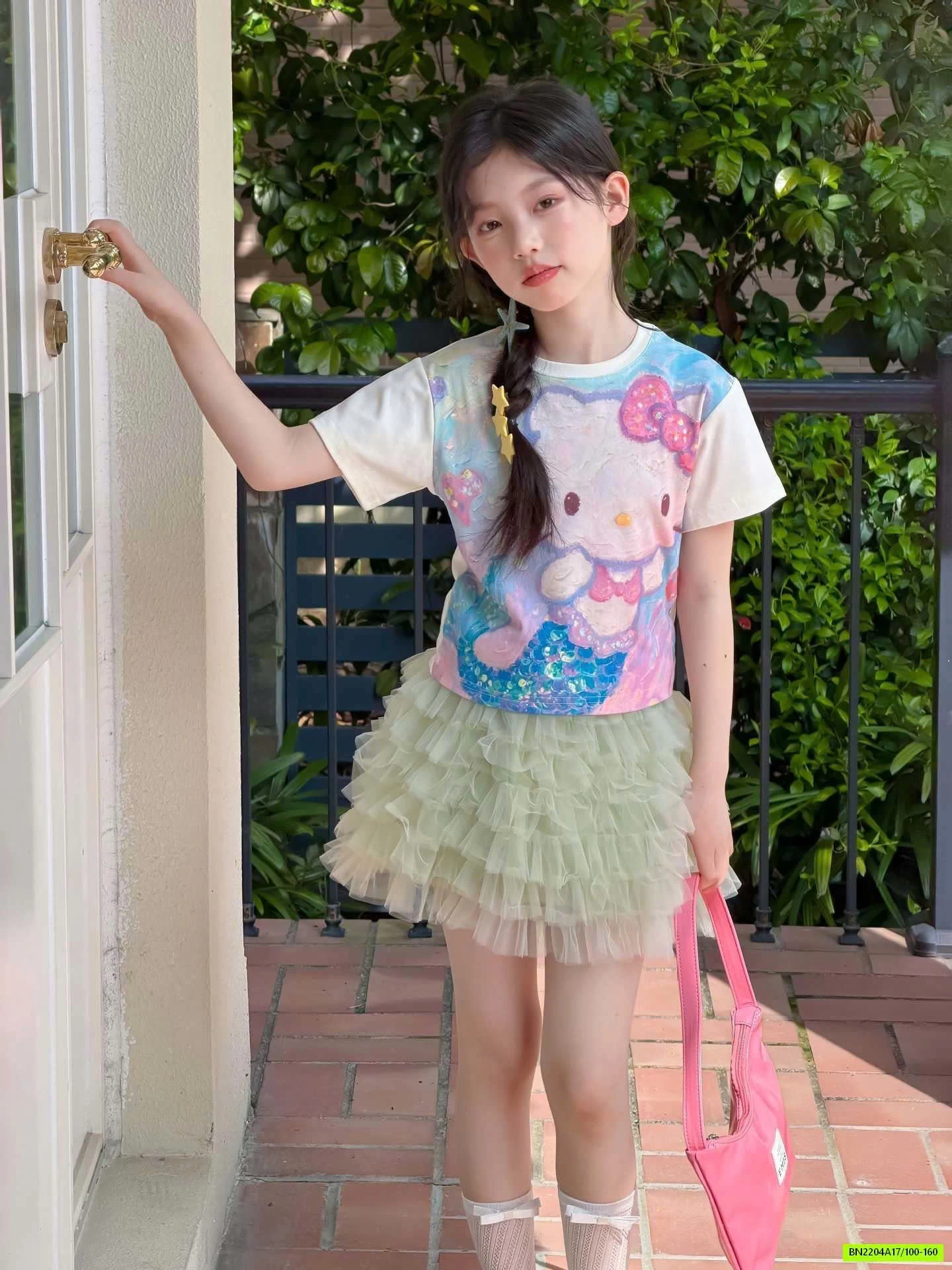 SÉT ÁO KITTY MIX CV TUTU