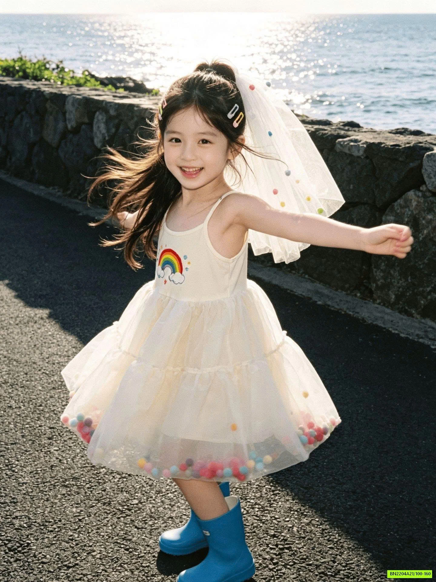 ĐẦM TUTU 2 DÂY CẦU VỒNG