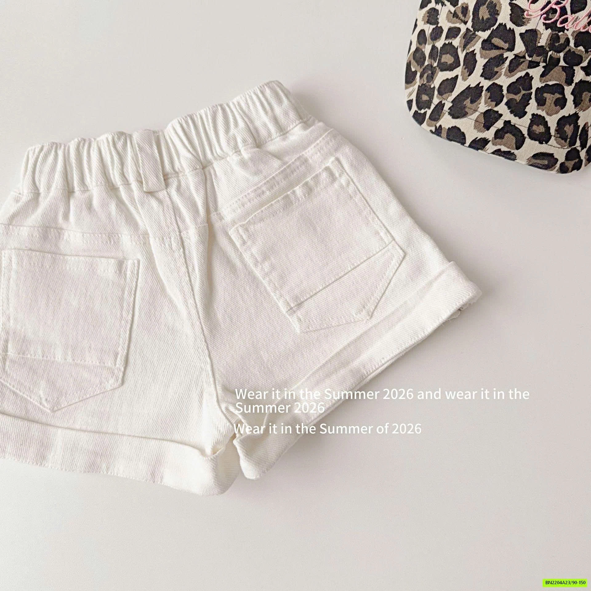 SHORT JEANS KHÓA GẤU T&QKIDS