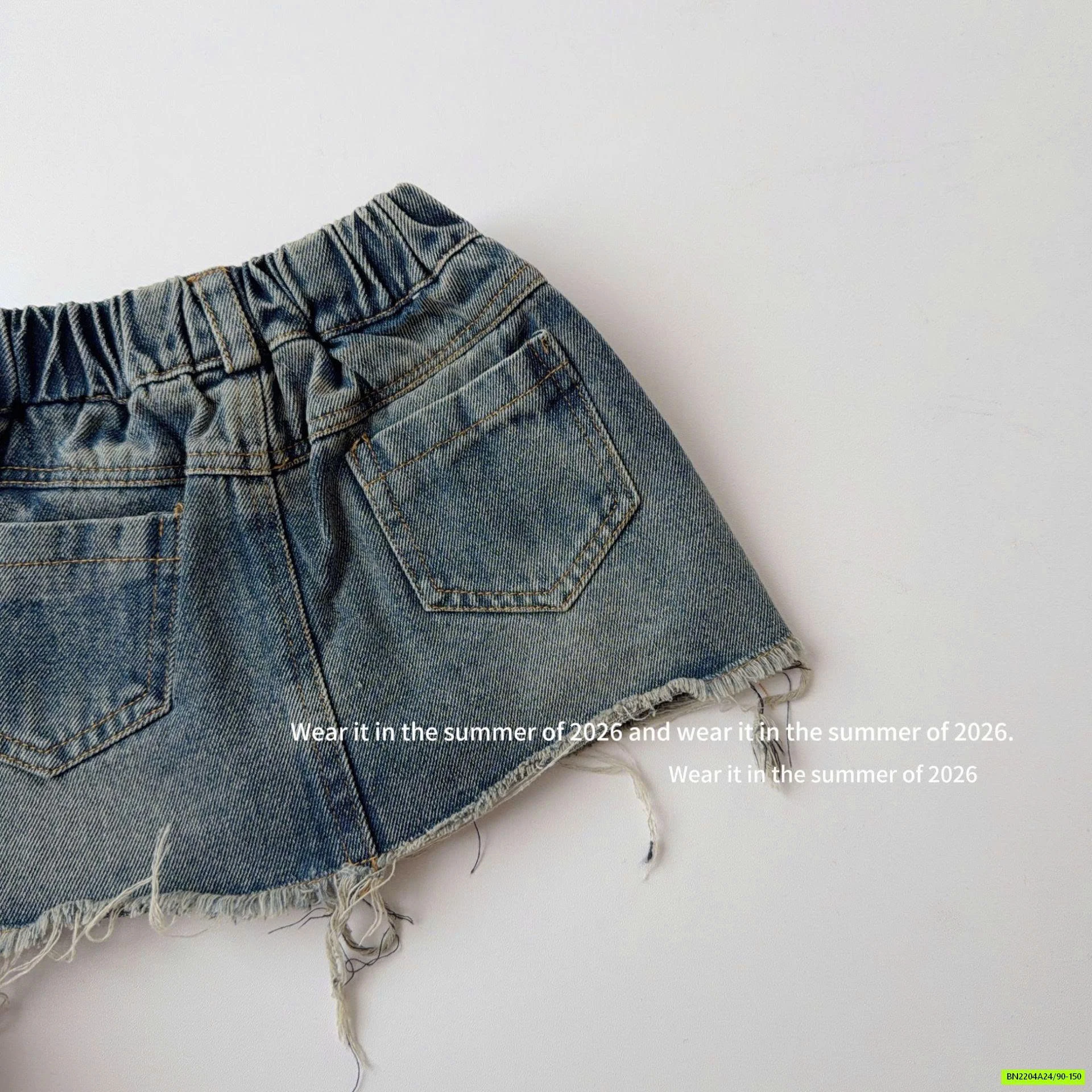 CHÂN VÁY JEANS HOẠT TIẾT BÁO T&QKIDS