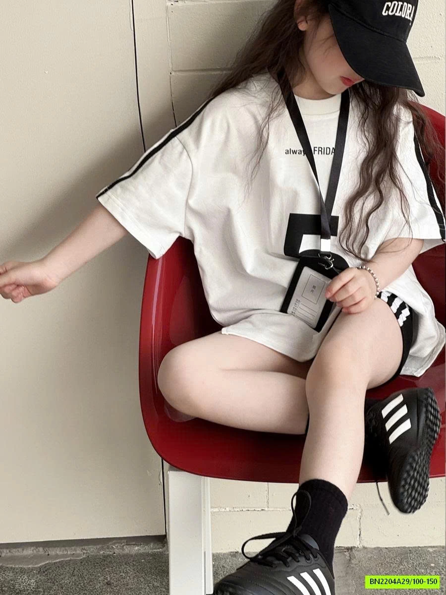 ÁO THUN SỐ 5 OVERSIZE YUKIDS