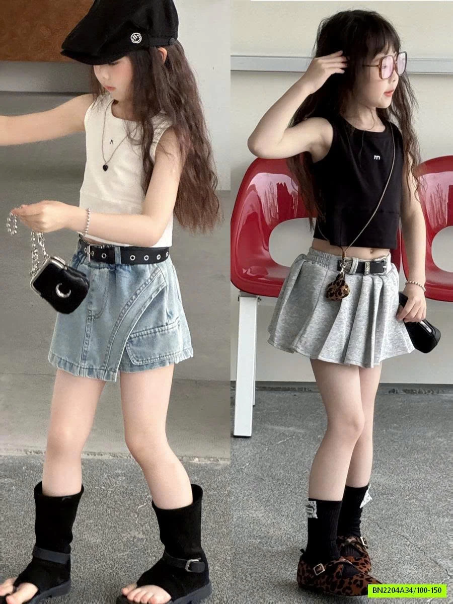 ÁO SÁT NÁCH CROPTOP YUKIDS