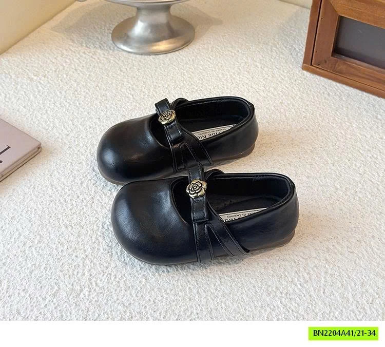 GIÀY BÚP BÊ HOA TRÀ QUAI CHÉO