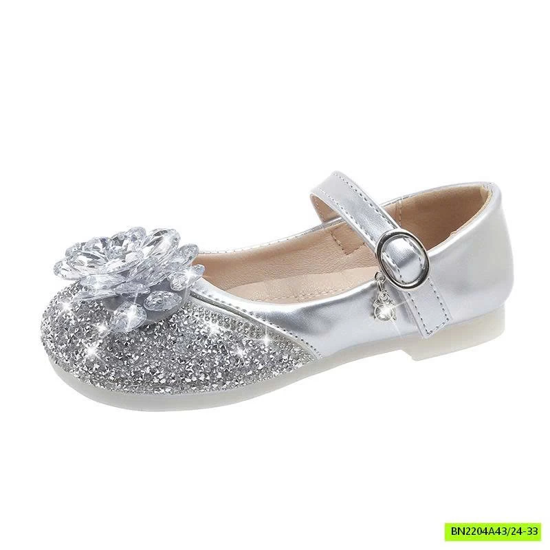 GIÀY BÚP BÊ CÔNG CHÚA HOA ĐÁ BLING