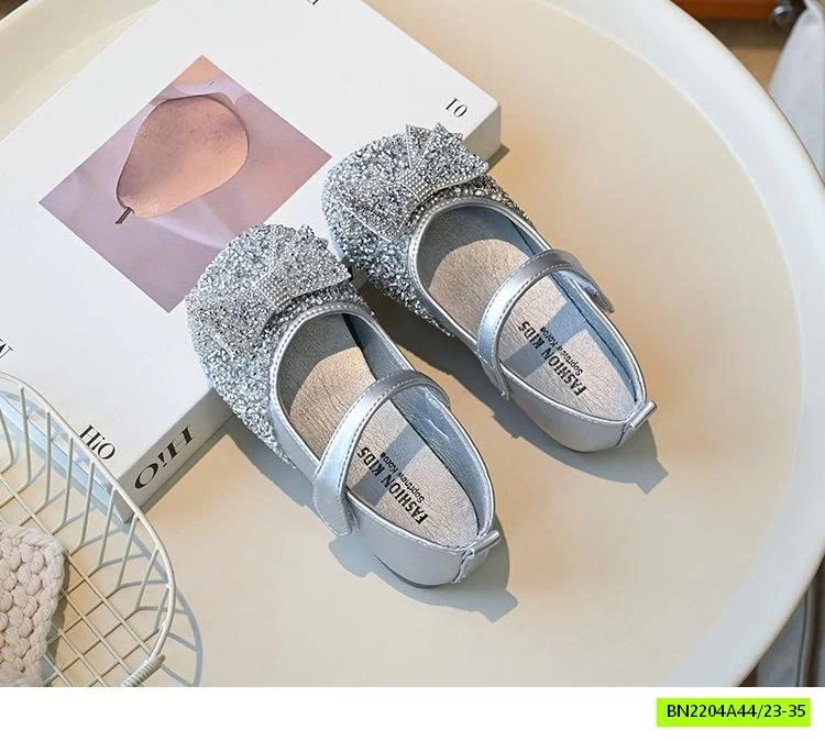 GIÀY BÚP BÊ CÔNG CHÚA NƠ BLING BLING