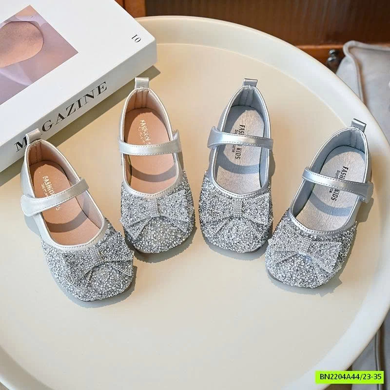 GIÀY BÚP BÊ CÔNG CHÚA NƠ BLING BLING