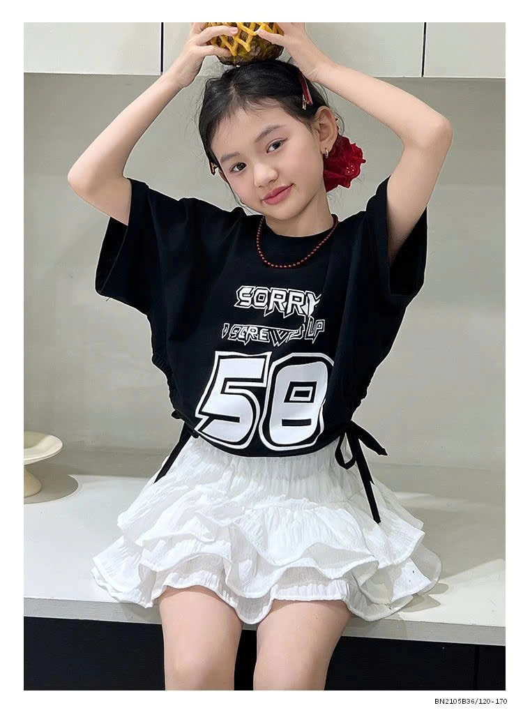 ÁO THUN SỐ 58 MIX CV TẦNG BÈO