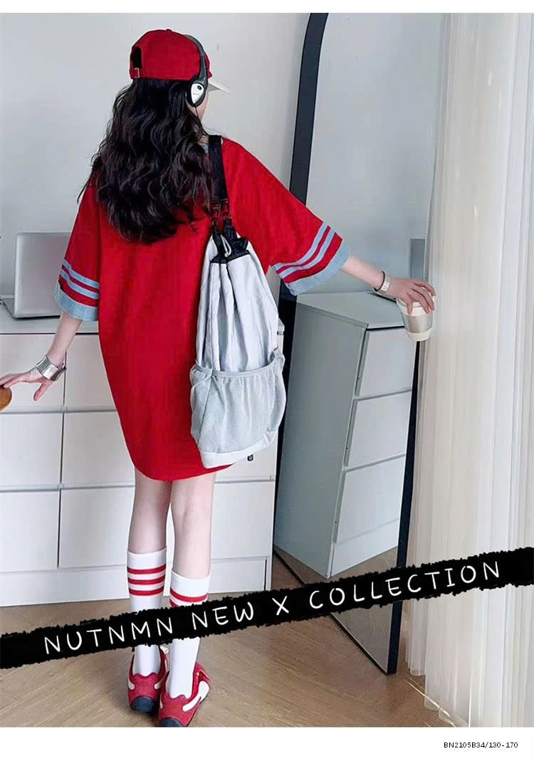 ÁO THUN SỐ 67 PHỐI DENIM