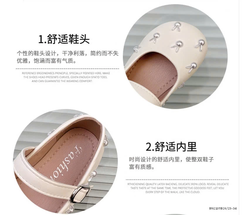 GIÀY BÚP BÊ ĐÍNH THỎ