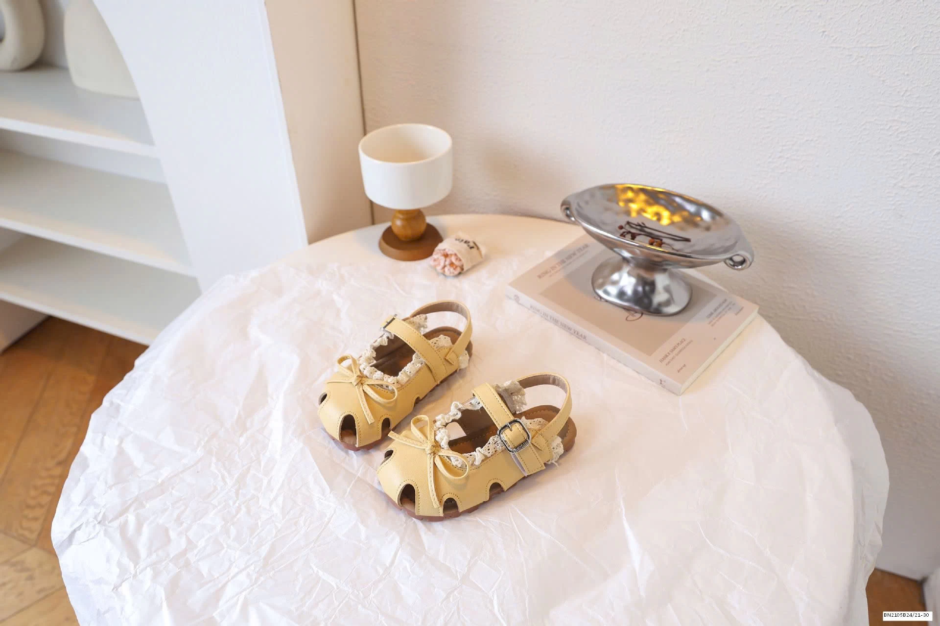 GIÀY BÚP BÊ NƠ MIX REN