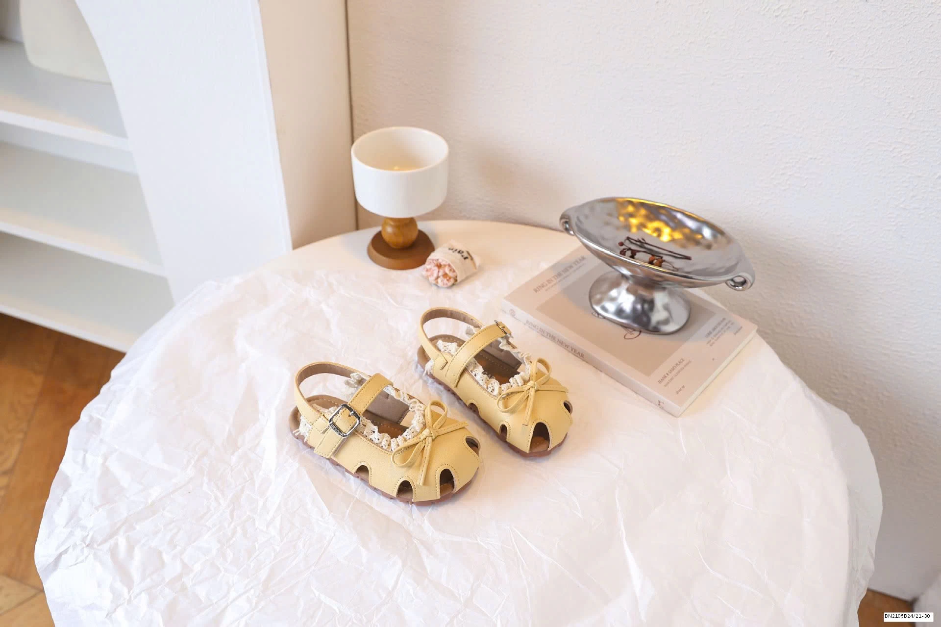 GIÀY BÚP BÊ NƠ MIX REN