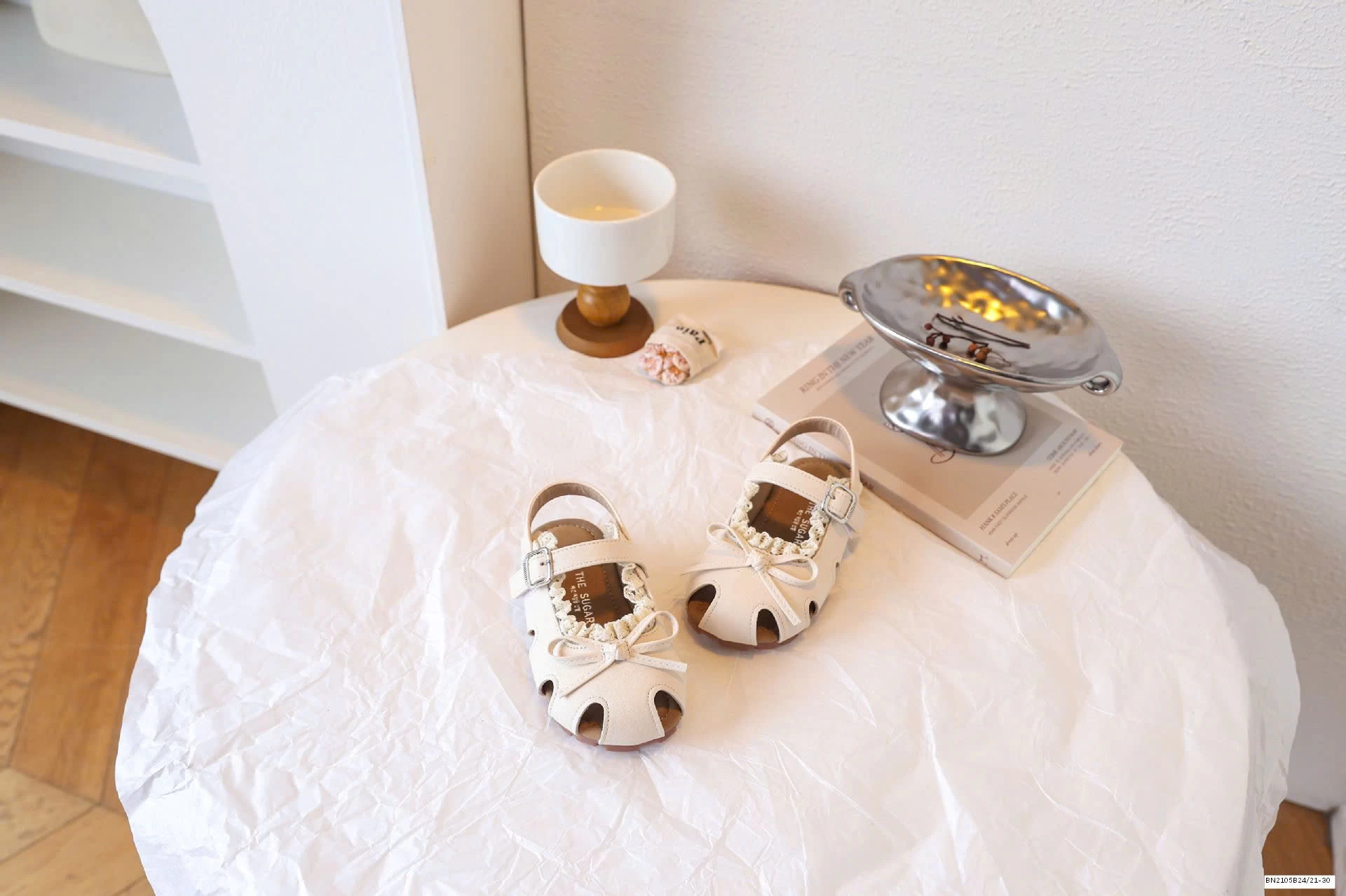 GIÀY BÚP BÊ NƠ MIX REN