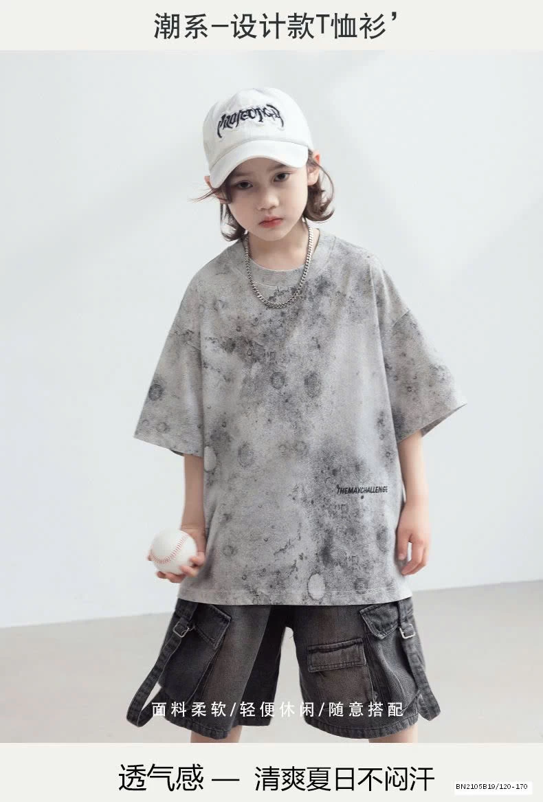 ÁO THUN XÁM LOANG MÀU SZ ĐẠI