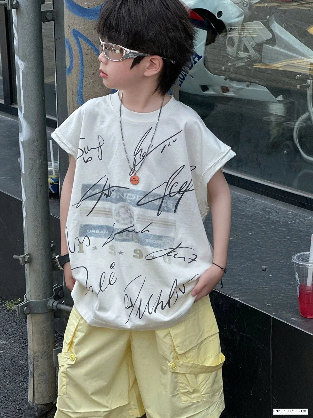 ÁO SÁT NÁCH CHỮ KÝ BÉ TRAI