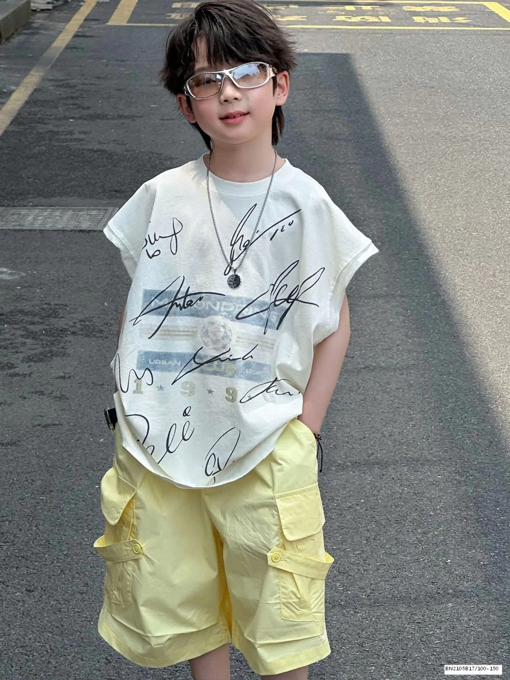 ÁO SÁT NÁCH CHỮ KÝ BÉ TRAI