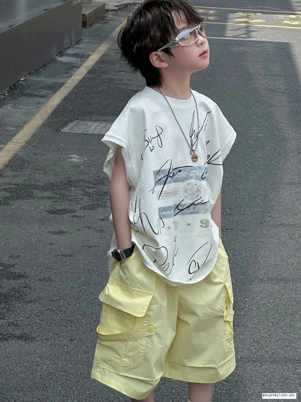 ÁO SÁT NÁCH CHỮ KÝ BÉ TRAI