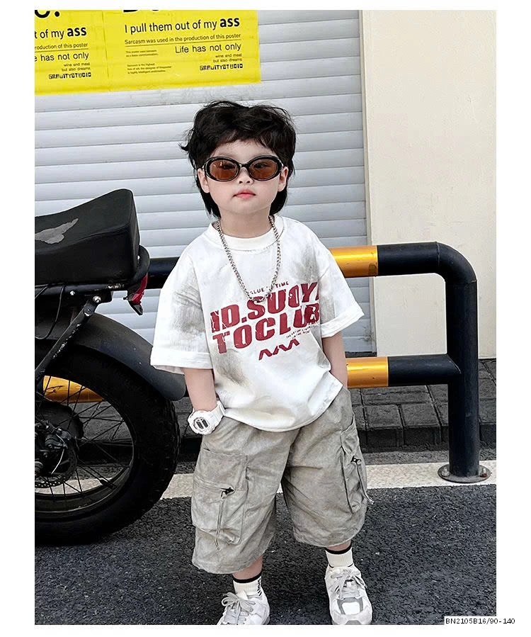 SÉT ÁO THUN CHỮ LOANG MIX QUẦN LỬNG TÚI HỘP