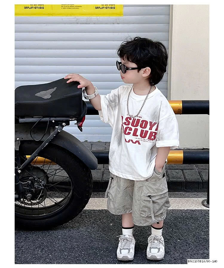 SÉT ÁO THUN CHỮ LOANG MIX QUẦN LỬNG TÚI HỘP