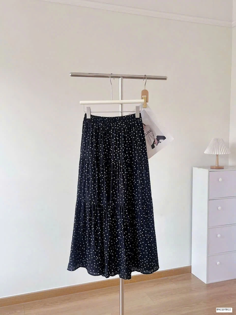 CHÂN VÁY HOA NHÍ DÁNG DÀI NỮ