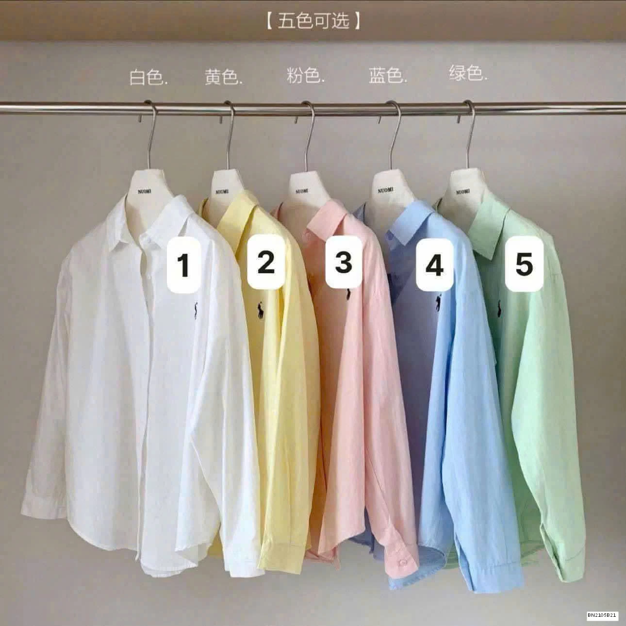 ÁO SƠ MI THÊU NGỰA NỮ