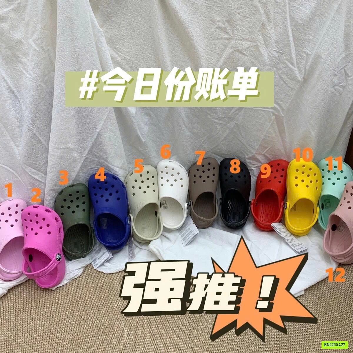 CROCS SẮC MÀU MẪU MỚI