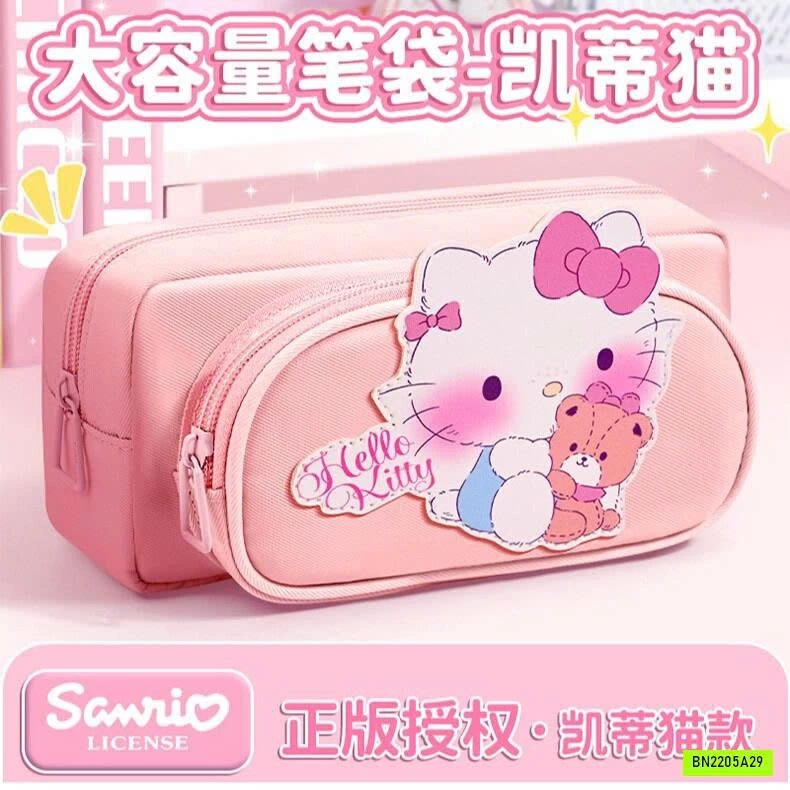 HỘP BÚT 2 NGĂN SIÊU RỘNG SANRIO