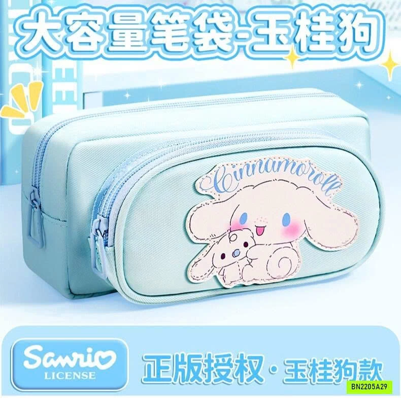 HỘP BÚT 2 NGĂN SIÊU RỘNG SANRIO