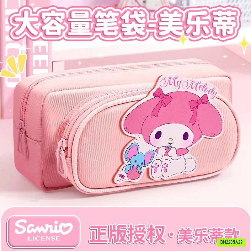 HỘP BÚT 2 NGĂN SIÊU RỘNG SANRIO