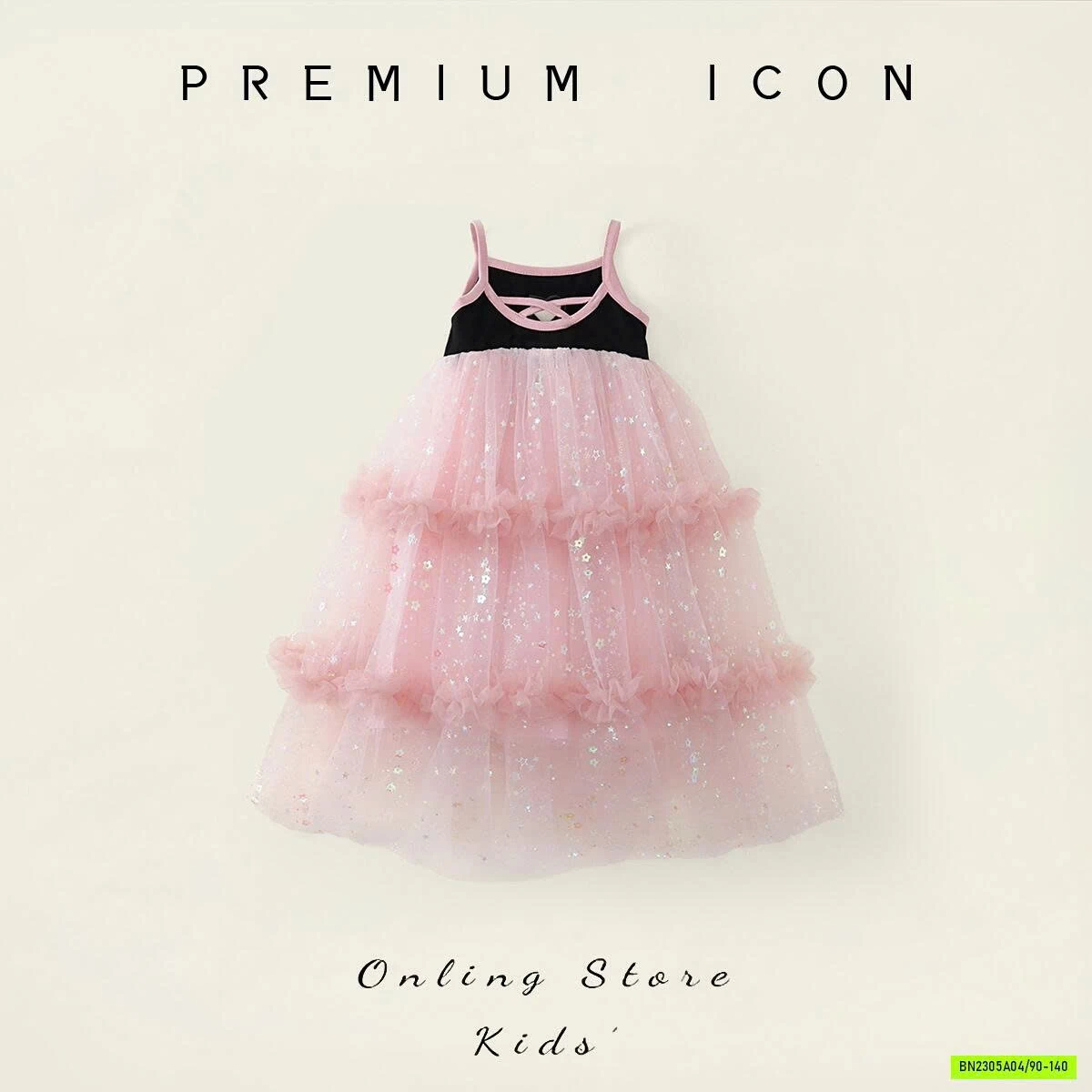 ĐẦM TUTU 2 DÂY HỒNG PREMIUM