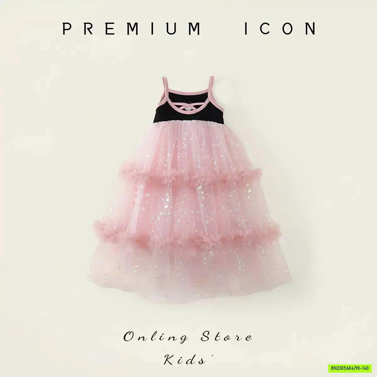 ĐẦM TUTU 2 DÂY HỒNG PREMIUM