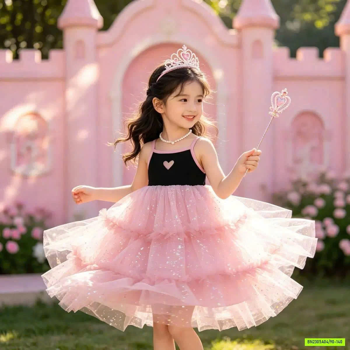 ĐẦM TUTU 2 DÂY HỒNG PREMIUM