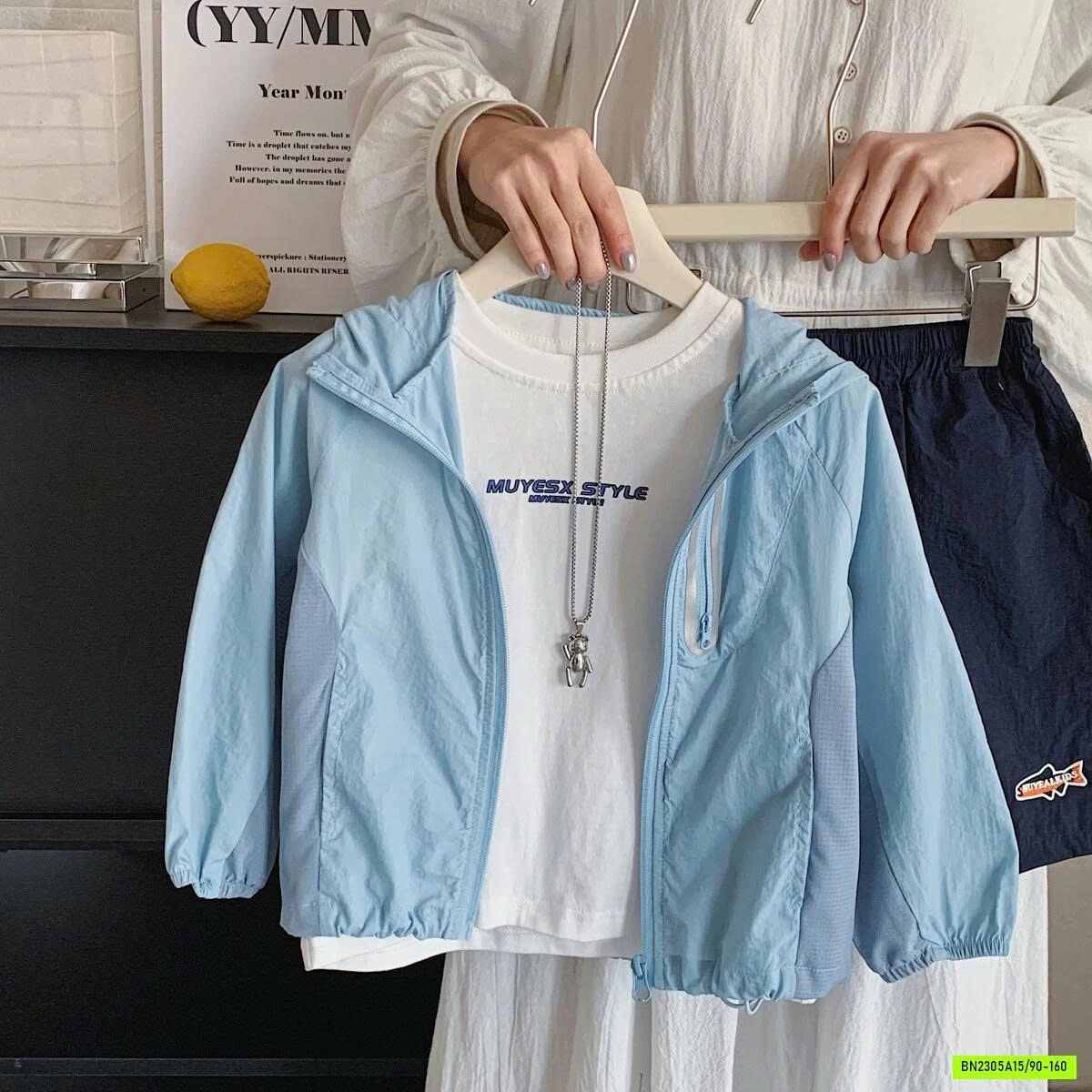 KHOÁC GIÓ CHỐNG NẮNG TENCEL MUYE