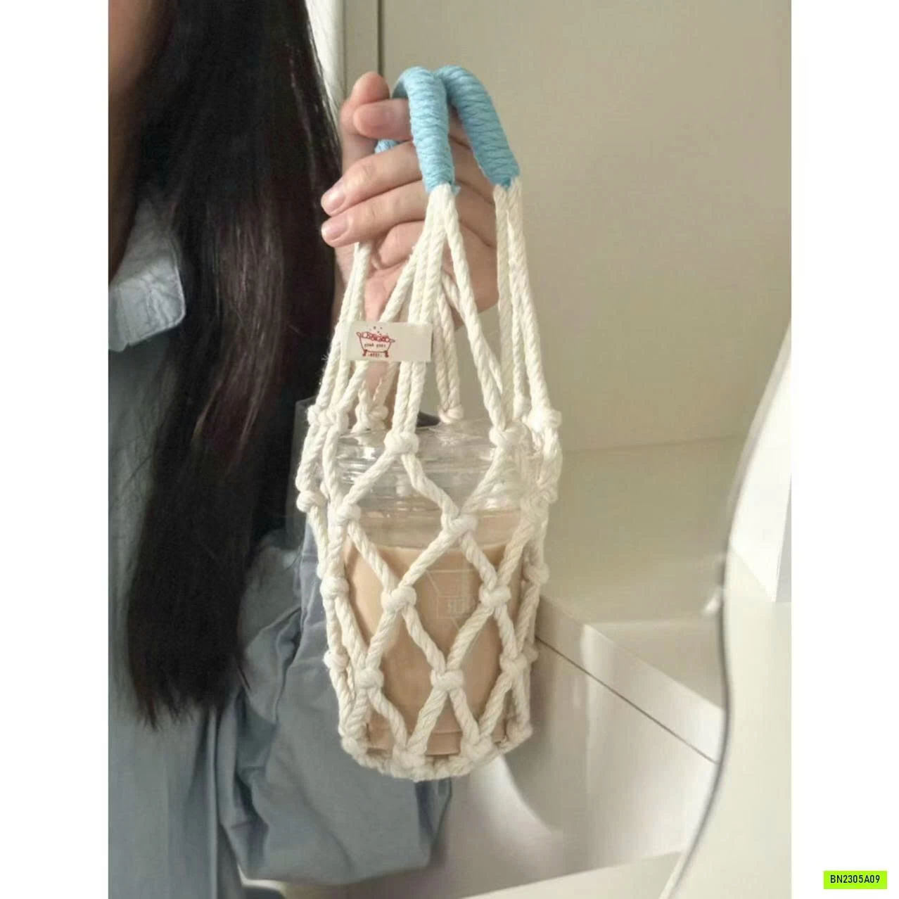 TÚI LƯỚI ĐỰNG CỐC UỐNG NƯỚC