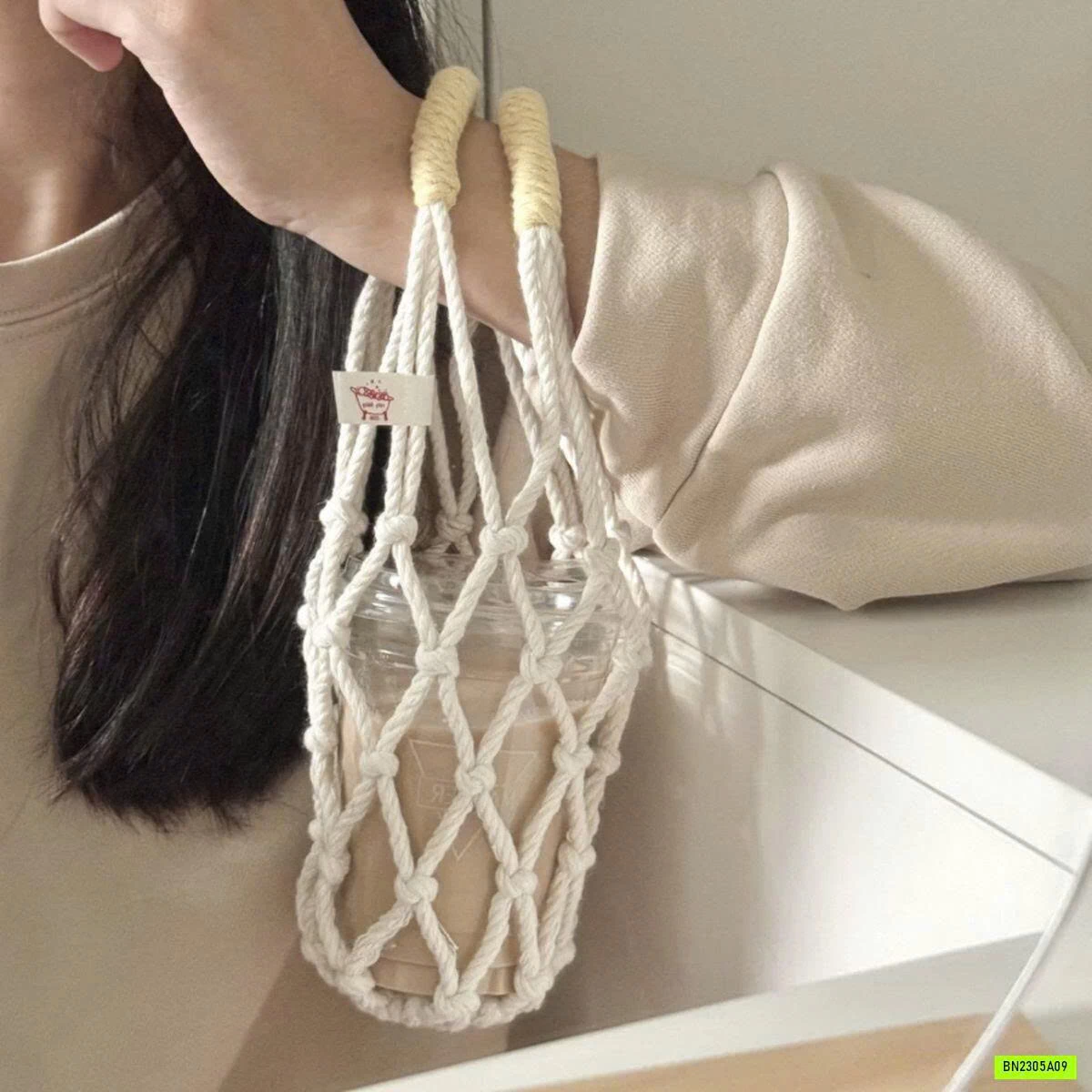 TÚI LƯỚI ĐỰNG CỐC UỐNG NƯỚC