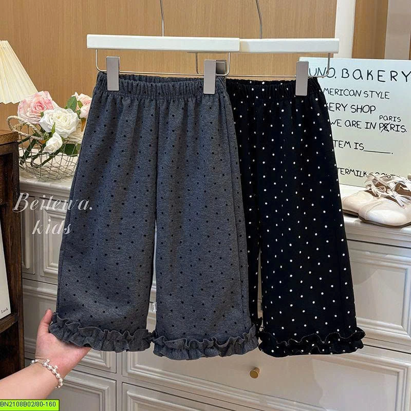QUẦN COTTON CHẤM BI