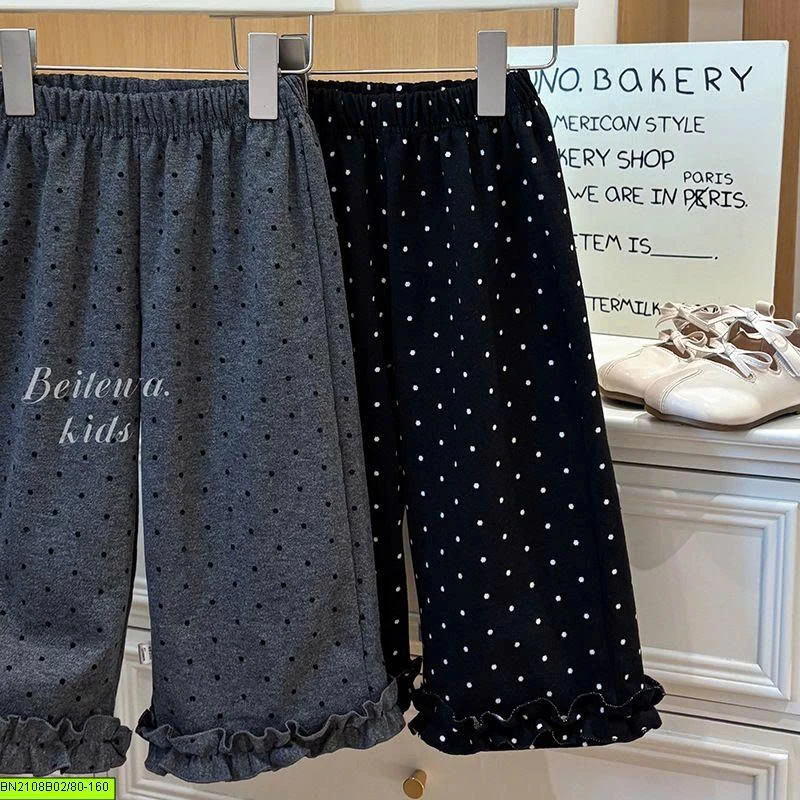 QUẦN COTTON CHẤM BI