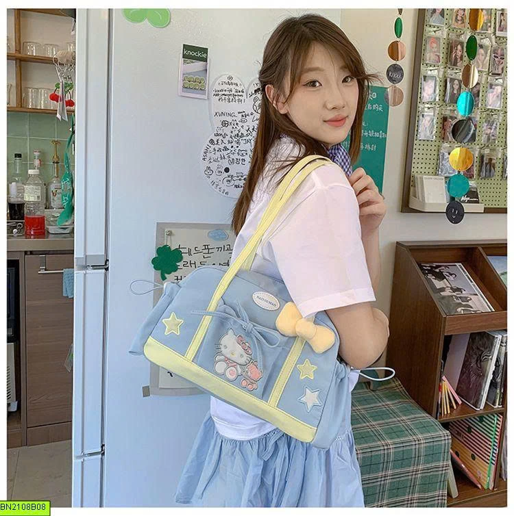 TÚI VẢI KITTY ĐEO VAI